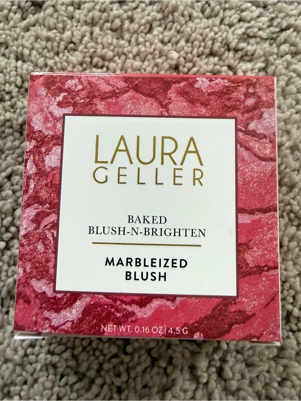 New! Laura Geller Marbleized Baked Blush-N-Brighten — Tropic Hues